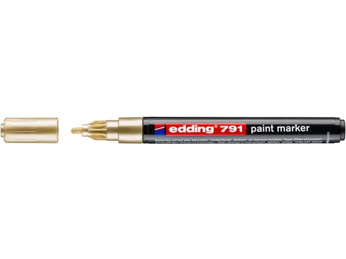 Paintmarker edding 791 alcoholbasis 1-2mm goud