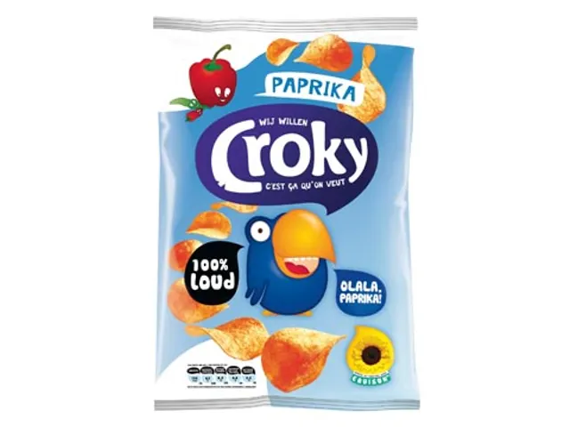 Chips Paprika Zakje Van 100 Gram