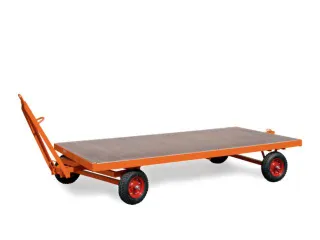 Aanhangwagen 5 Ton 2500x1250mm 1-as Besturing Luchtbanden Ral2004 - 1