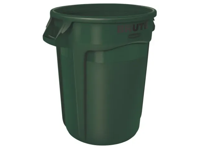 Ronde Brute container 121.1 Liter Groen