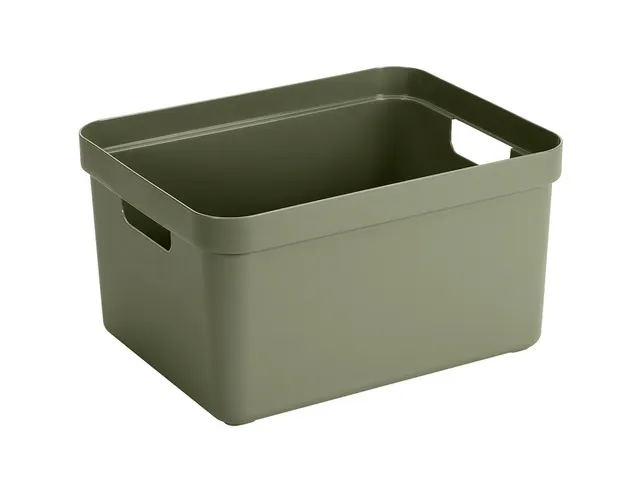 Opbergbox Sunware Sigma Home 32L donkergroen