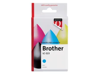 Inktcartridge Quantore Brother LC-223 blauw - 1
