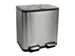 9502294 Afvalbak met voetpedaal MAULcycle 40L edelstaal 37.6x47x49cm z