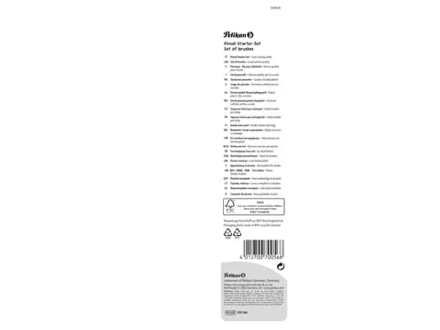 penselenset S613F nr 6 en 10 & S24 nr 2, 4 en 6