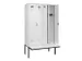 locker met bank,voor scheiding van kleding,HxBxD 2120x1200x815mm,4vak