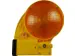 feu balise DEL jaune HxlxP 290x200x85mm