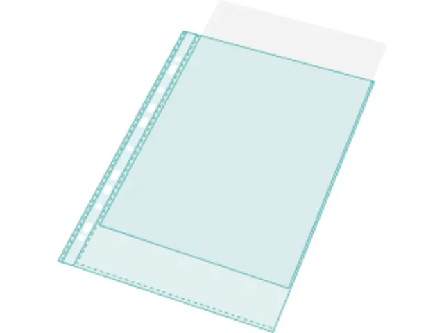 Geperforeerde Tas glad PP 9/100 A4