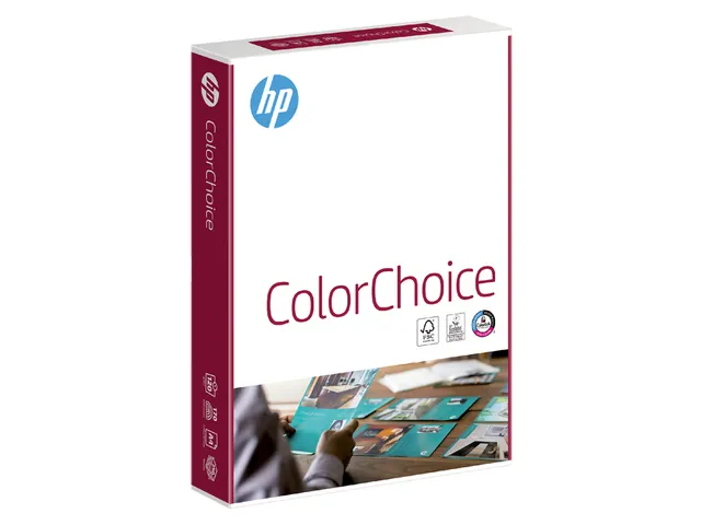 Kleurenlaserpapier HP Color Choice A4 120 Gram wit 250vel