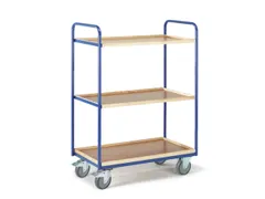 etagewagen,draagverm. 250kg,3etage(s),laadvl. LxB 1000x575mm,MDFetage