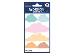 Foliesticker Z-design watervast, Wolken, pakje à 2 vel