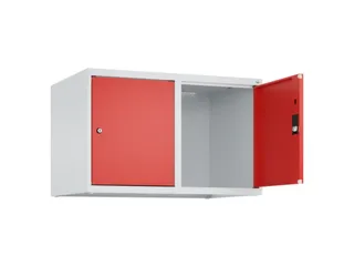 opzetkast,v. locker,2vak.,vak B 400mm,HxBxD 500x800x500mm,vleugeldeur - 2