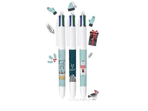 4 Colours Décor Ltd Edition balpen medium 4 kleuren