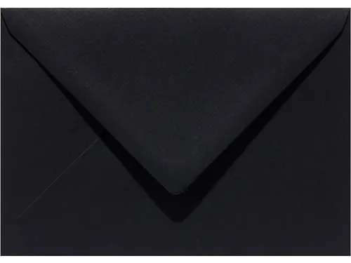 Envelop Papicolor EA5 156x220mm ravenzwart pak à 6 stuks