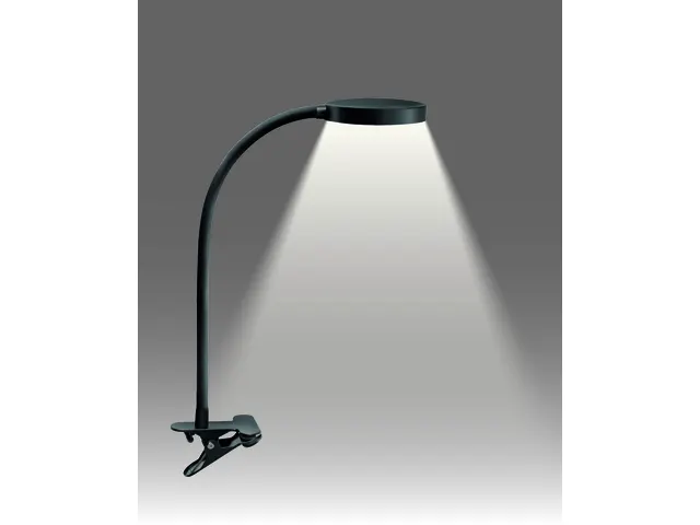 Design bureaulamp CEP Flex dimbaar 7W LED met klem zwart