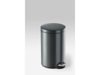 Pedaalemmer Rond Antraciet 12 Liter