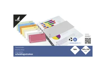 Scheidingsstrook Kangaro 2-gaats 225x120mm 180 grams RC wit - 2