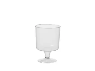Wijnglas Papstar 200ml Ø 72 mm kunststof transparant 10 stuks - 1