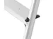 vouwtrapje bordes H 400mm 2x2treden HxBxD 400x490x490mm aluminium