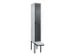 locker met bank,voor scheiding van kleding,HxBxD 2120x300x815mm,1vak