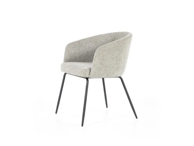 Luxor Vergaderstoel Baquer Lichtgrijs