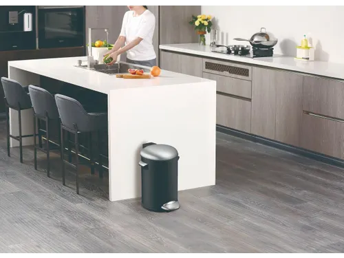 Pedaalemmer Belle Deluxe 20 Liter Zwart & Mat Rvs