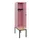 locker met bank,HxBxD 1950x400x815mm,1vak,vak B 400mm,draaigrendel