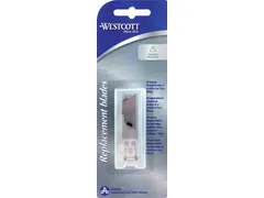 Reservemessen Westcott 18mm voor E-84019 10 stuks