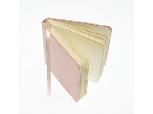 Schetsboek Kangaro 12x12cm oud roze PU hardcover 80 blad 140 grams roo