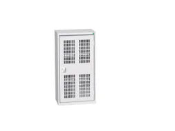 wandkast 1000x525x350mm 2xStalen bodem sokkel Ral 7035 front Ral 7035