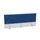 opzetpaneel,v. bureau,aanbouw achter,B 1400mm,Bl-wit,BN6016-blauw