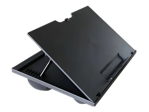 Ergonomische Laptopstandaard Met Schootkussen Zwart
