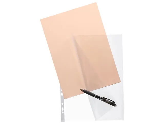 Geperforeerde Showtas A4 11-gaats Glashelder 80mic Pak 25 Stuks