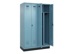 PBM-locker,HxBxD 1950x1200x500mm,4vak,vak B 300mm,draaigrendel