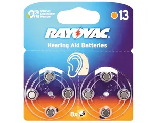 Rayovac Zinc AIR Knoopcel 1.45V-290mA 4606.745.418 (8ST/BL) - 2