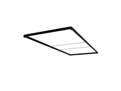 FlexFrame Modulair systeem Dak 100x250cm Zwart frame