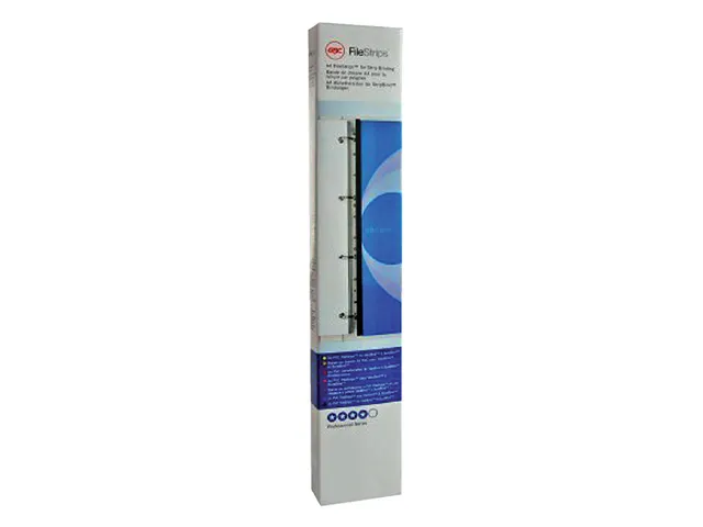 Bande de reliure GBC 34 trous A4 transparent 100pcs