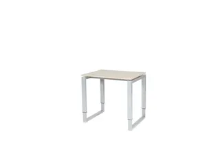 Domino Plus Bureau Hoogte Verstelbaar 800x600mm Robson Eiken Alu - 1