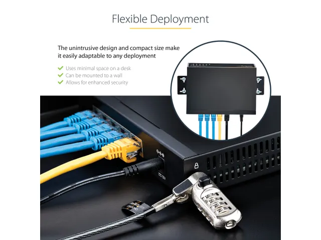 Unmanaged 2.5G Switch 5-Poorts Gigabit Switch