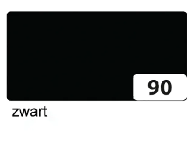 Fotokarton Folia 300gr 50x70cm 90 zwart