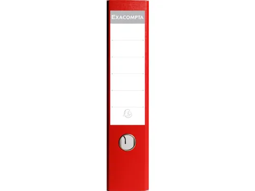 Ordner karton/PP A4 75mm rood