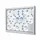 Vitrinekast mededelingenbord Outdoor 18xA4 met gasveer Zilver