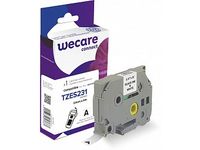 Tape Wecare TZES231 12mm zw/wi