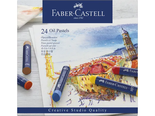 Fc Creative Studio oliepastelkrijt Etui 24 Stuks