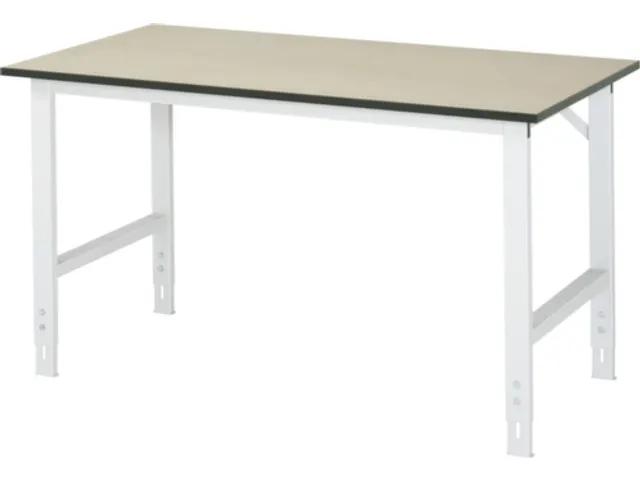 werkbank,HxBxD 760-1080x1500x800mm,MDFblad,draagverm. 500kg