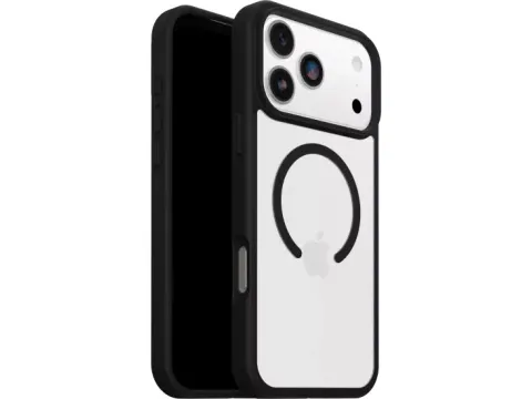 OtterBox React MagSafe iPhone 17 Pro Max hoesje transparant/ zwart