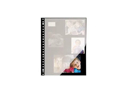 Fotointerieur Kangaro 23-gaats 20 Vel Fotokarton Zwart