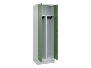 PBM-locker,HxBxD 1950x600x500mm,2vak,vak B 300mm,cil.-slot - 2