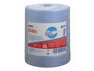 WypAll 8371 Poetsdoek Rol X60 Hydroknit 1-laags blauw - 1