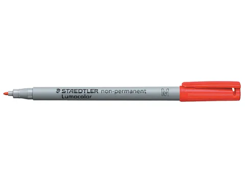 Viltstift Staedtler OHP Lumocolor 315 non permanent M 1.0mm Rood