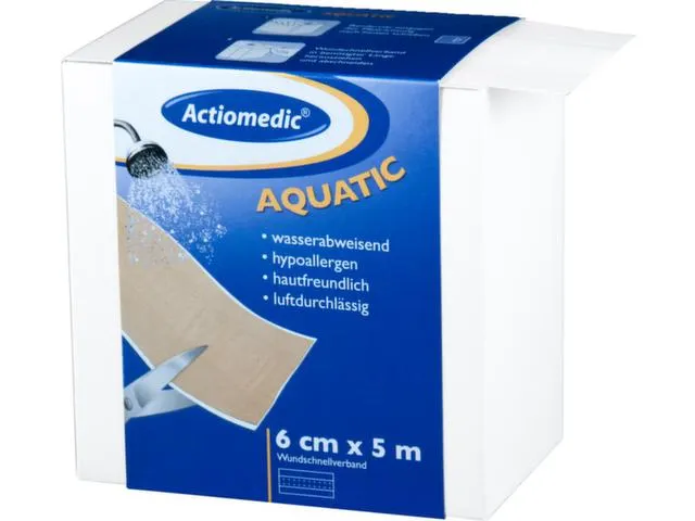 Snelverband Hypoallergeen Waterafstotend Lxb 5mx60mm Huidkleurig